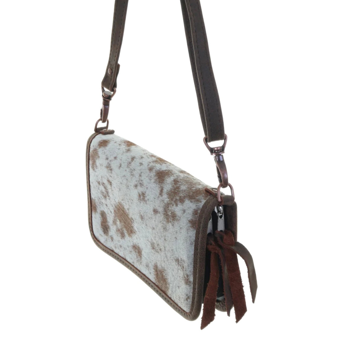 Roan Cowhide Clutch Organizer