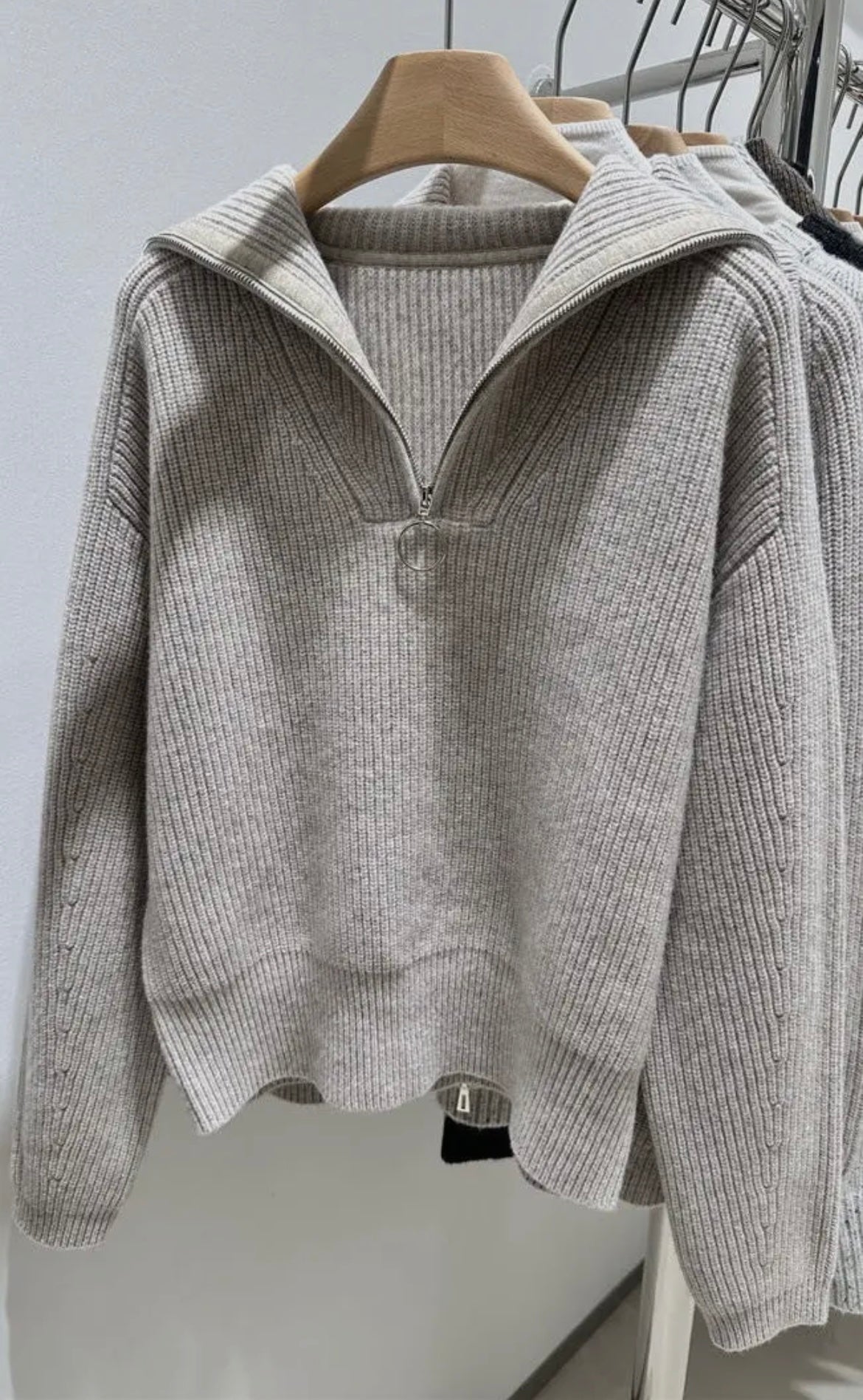 1/4 Zip Sweater
