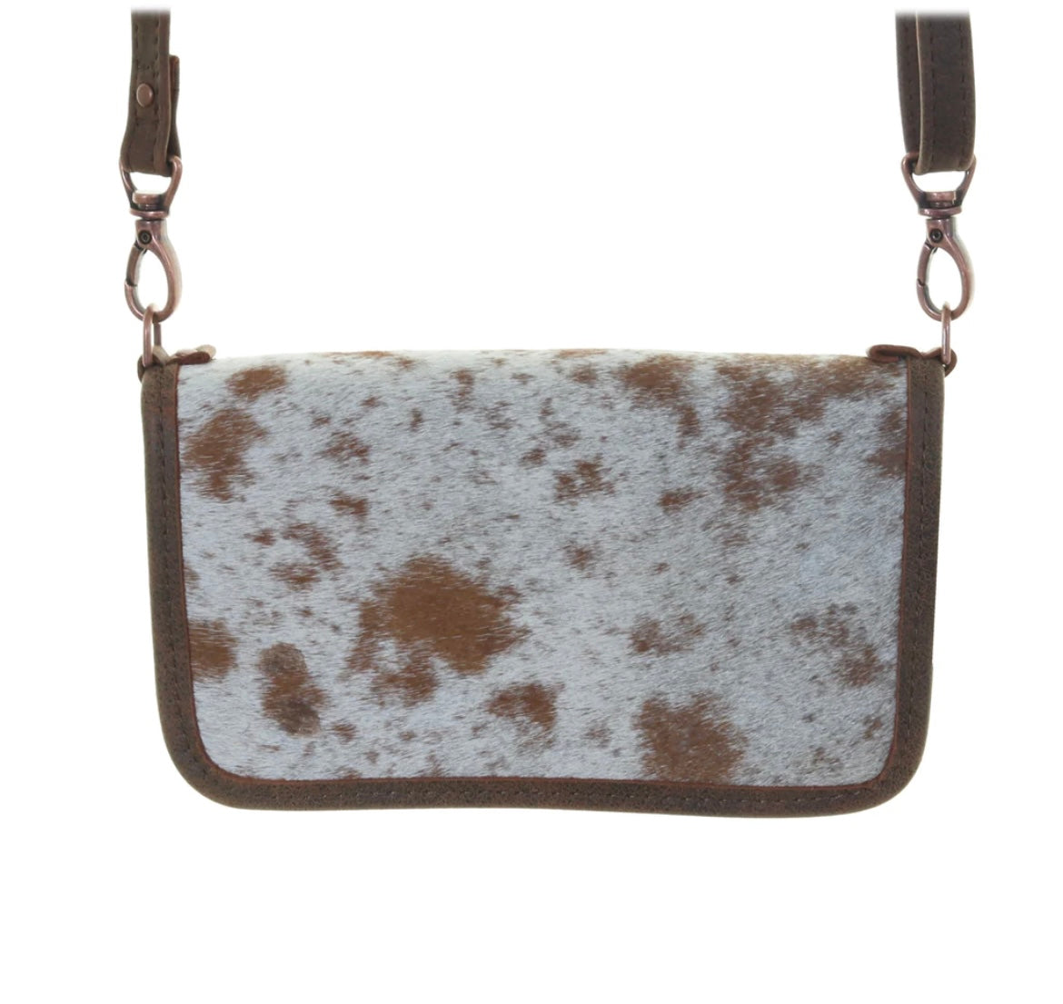 Roan Cowhide Clutch Organizer