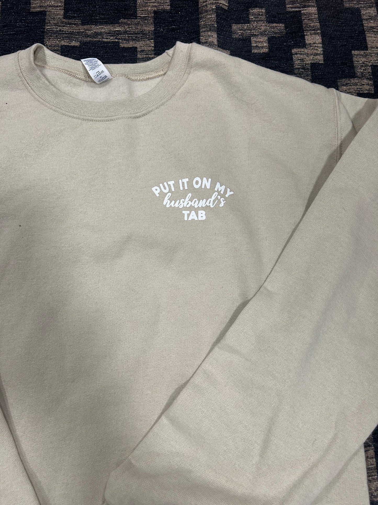 Husbands Tab Crewneck