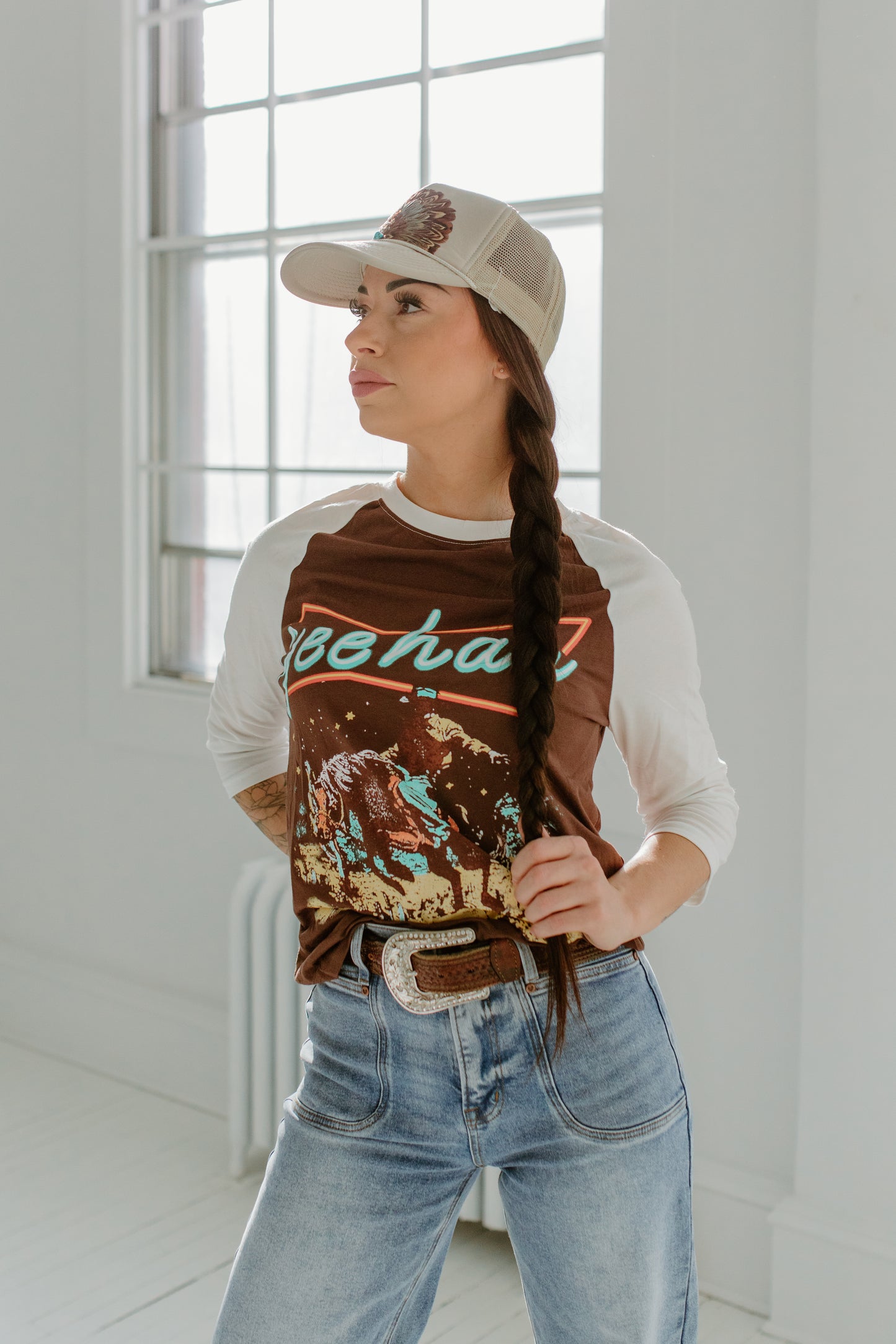 Yee Haw Baseball Tee