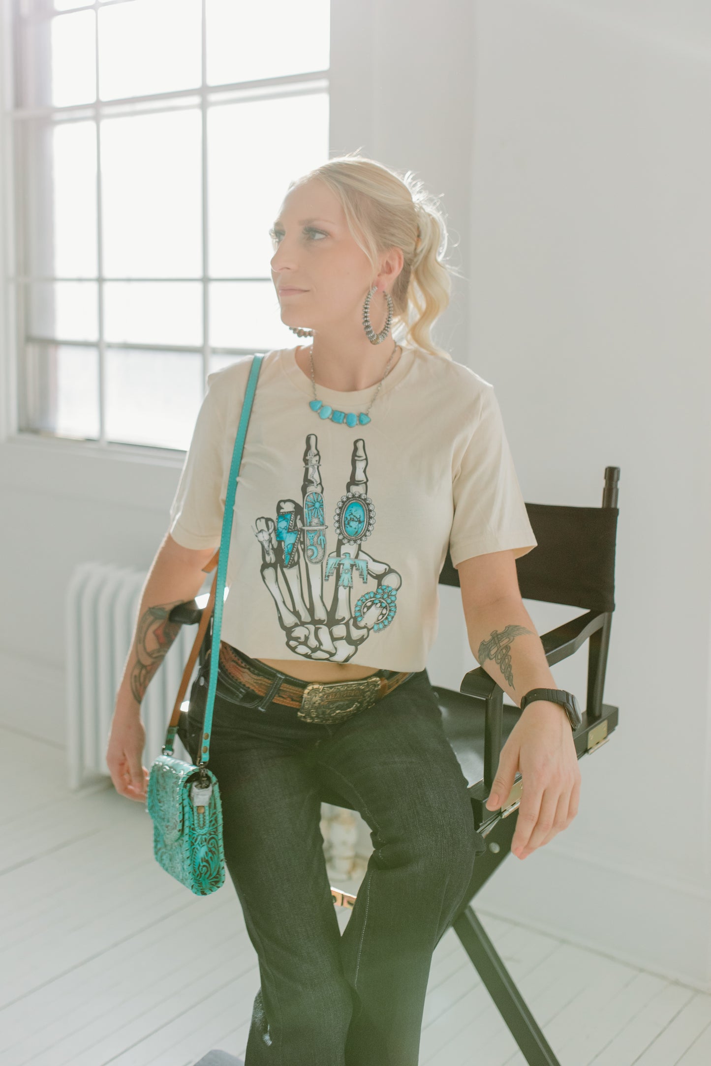 Spooky Cowgirl Tee