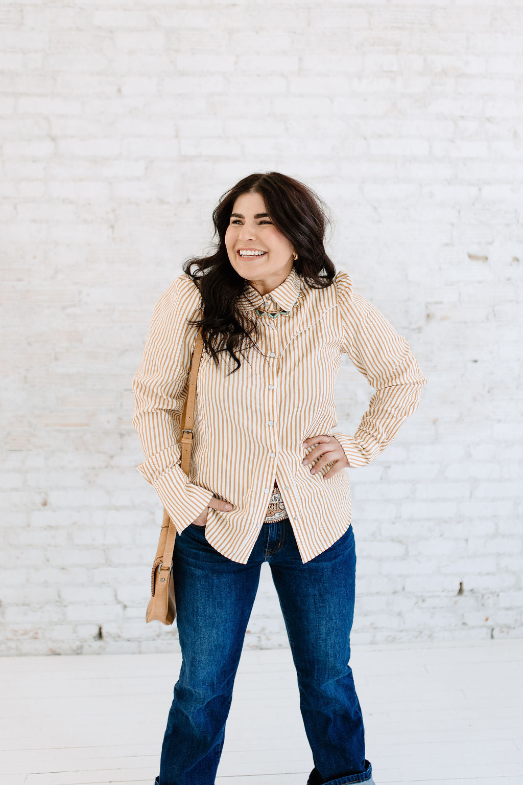 Howdy Hanny Striped Long Sleeve