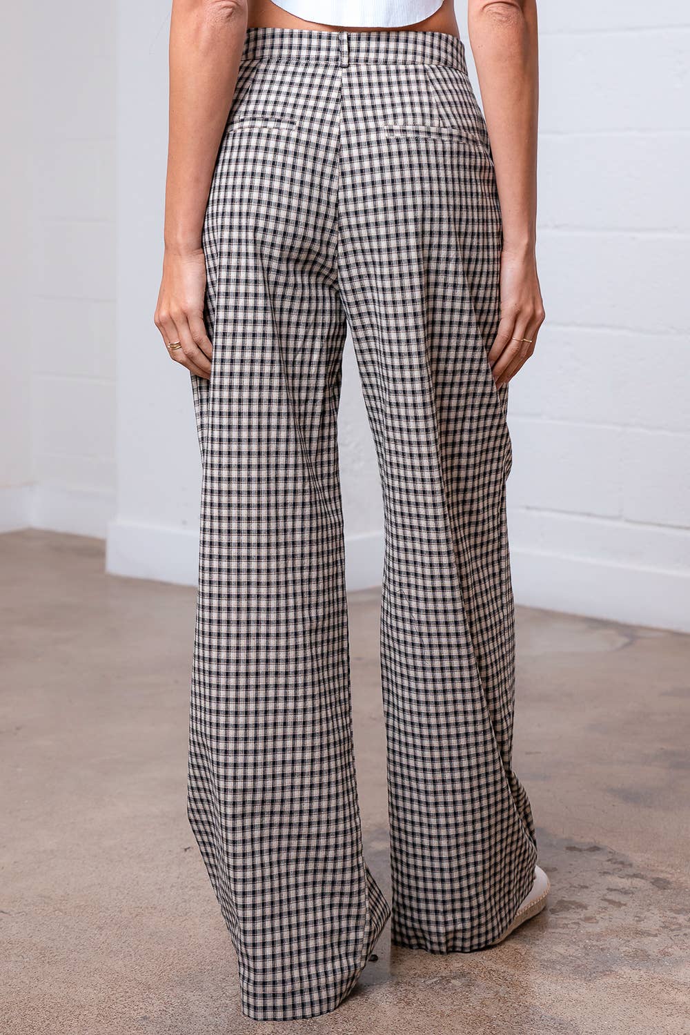 Gingham Pants