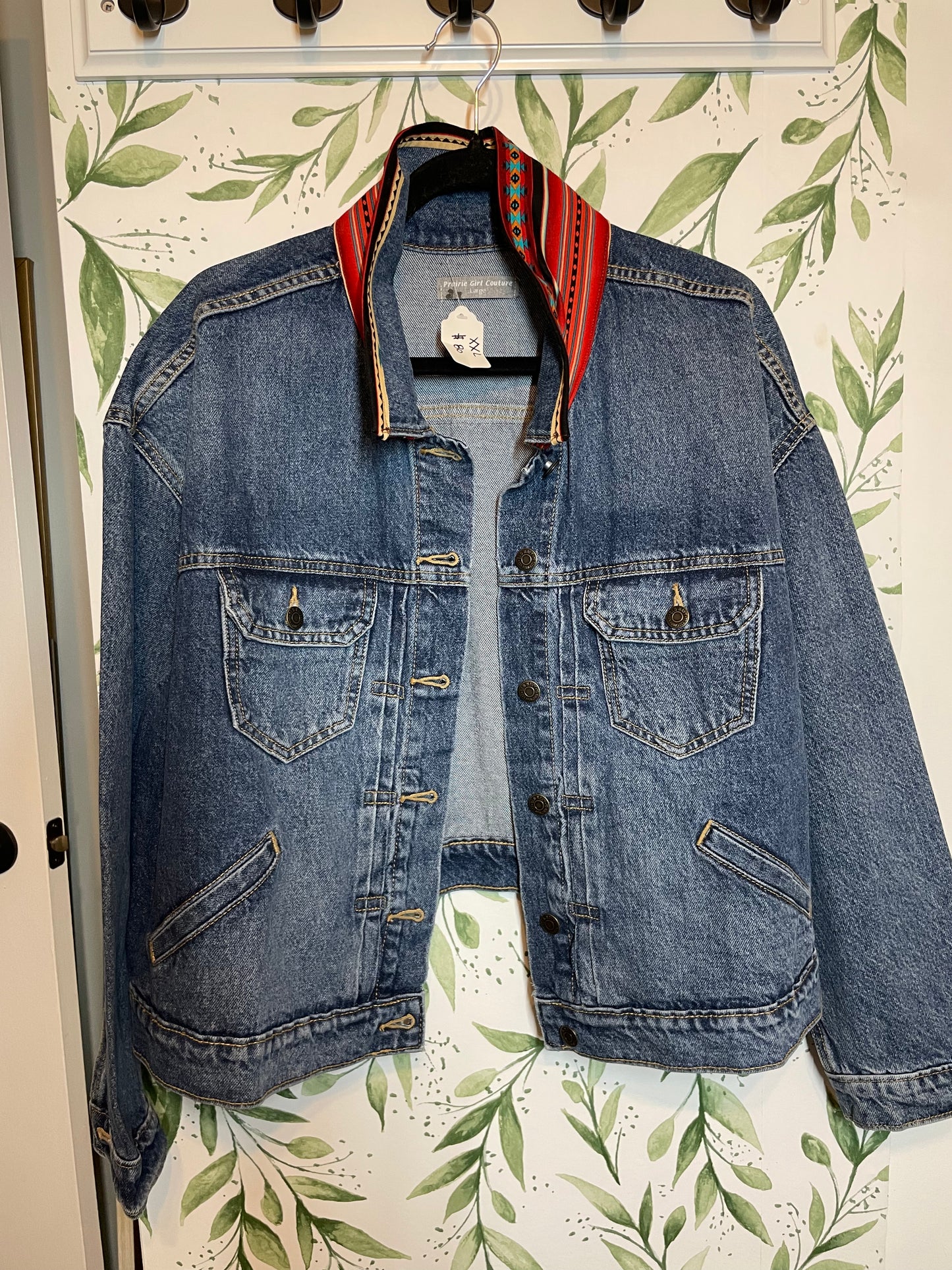 Custom Denim Jacket XXL