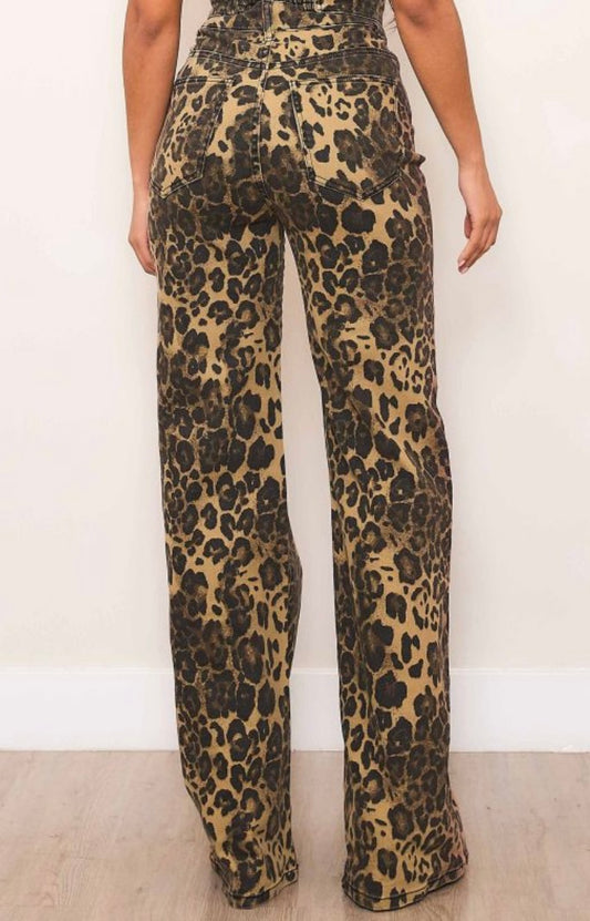 Leopard Jeans