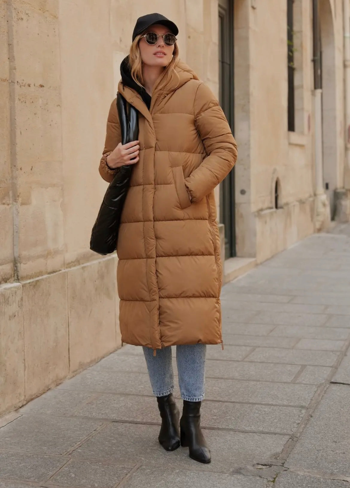 Long Puffer Coat