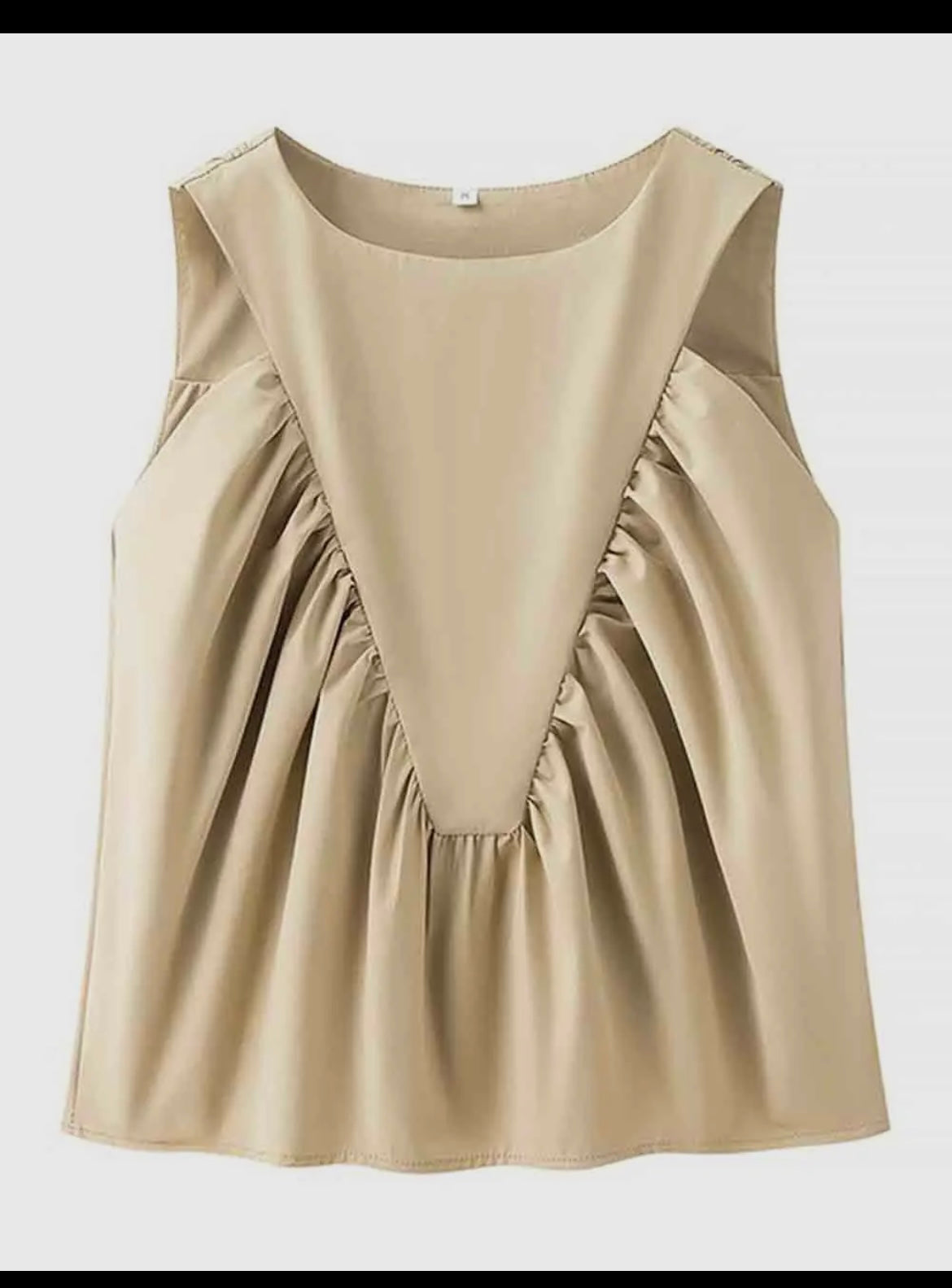 Pleat Front Tank