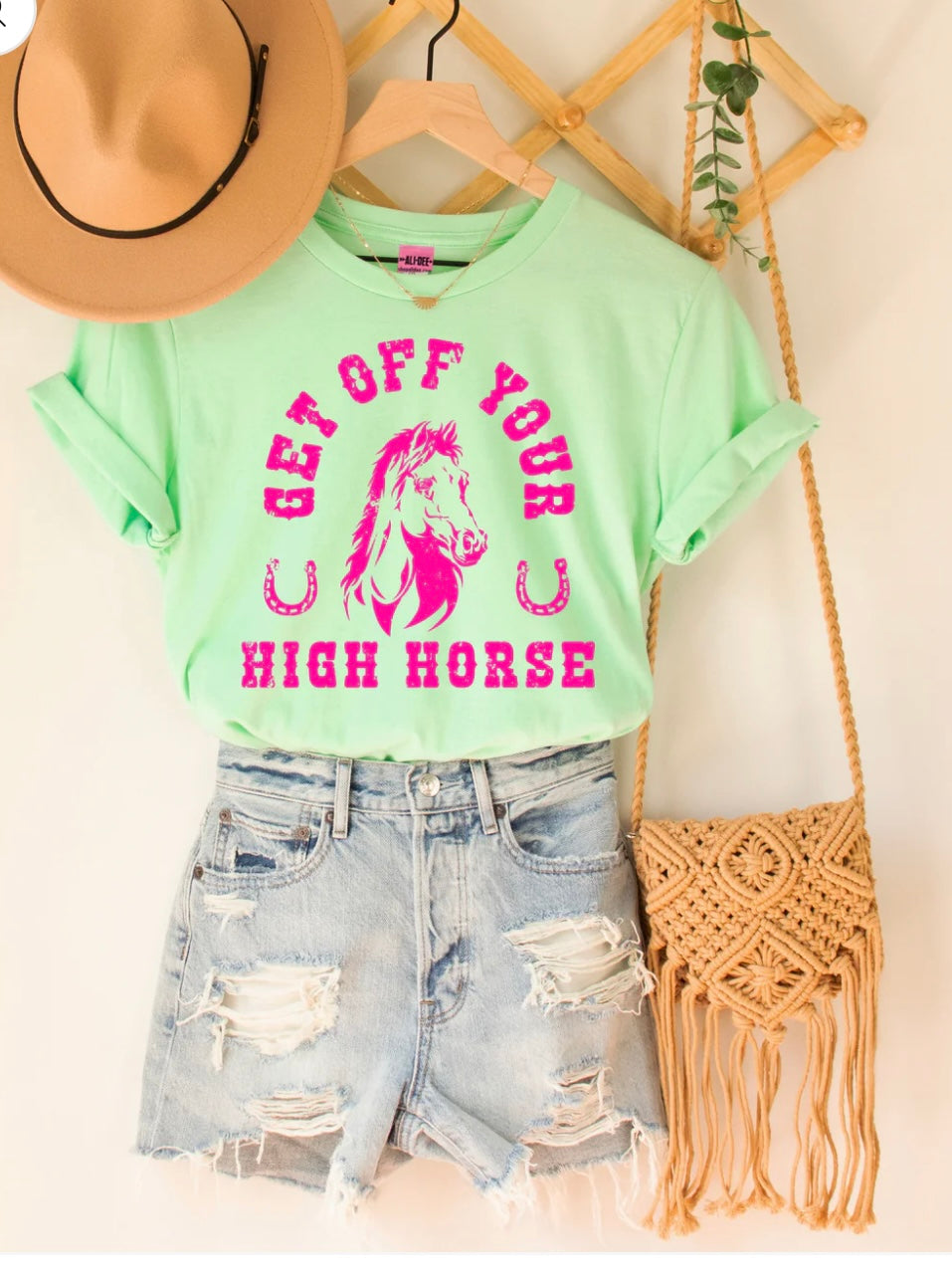 Get Off Your High Horse Tee