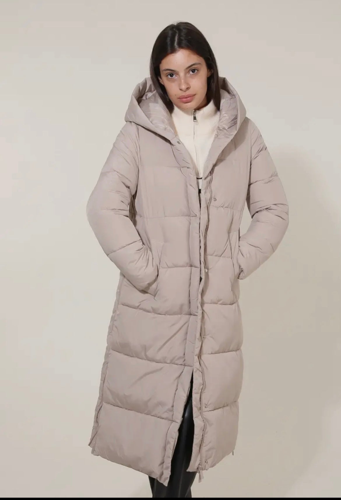 Long Puffer Coat