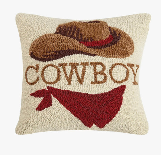 Cowboy Accent Pillow