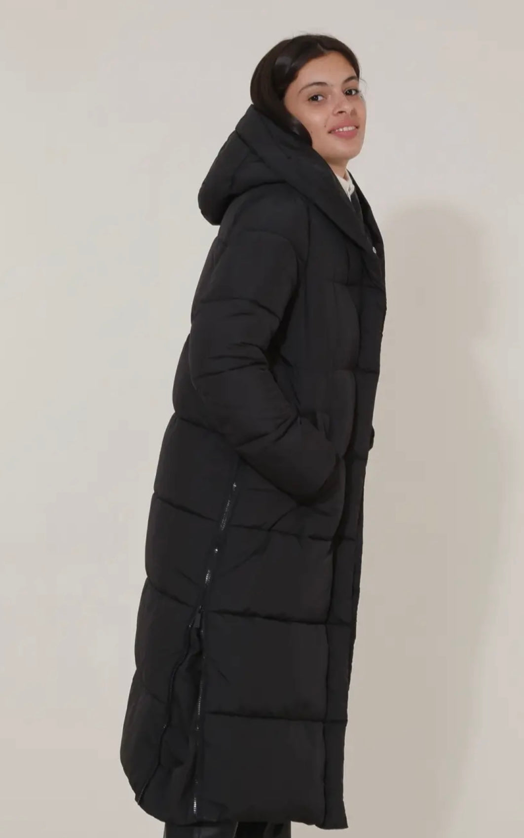 Long Puffer Coat