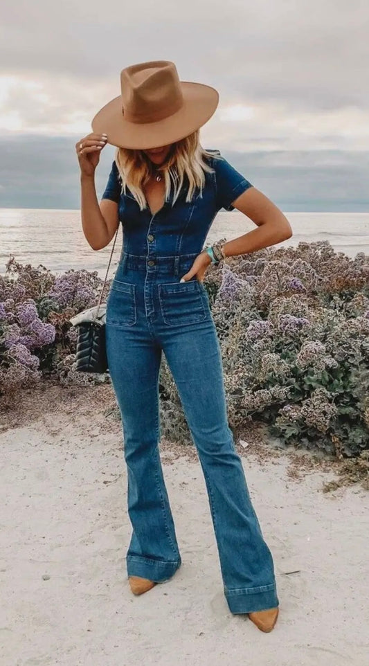 Bell Bottom Jumpsuit