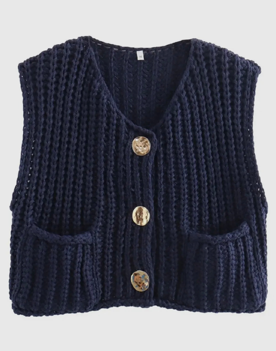 Chunky Knit Vest