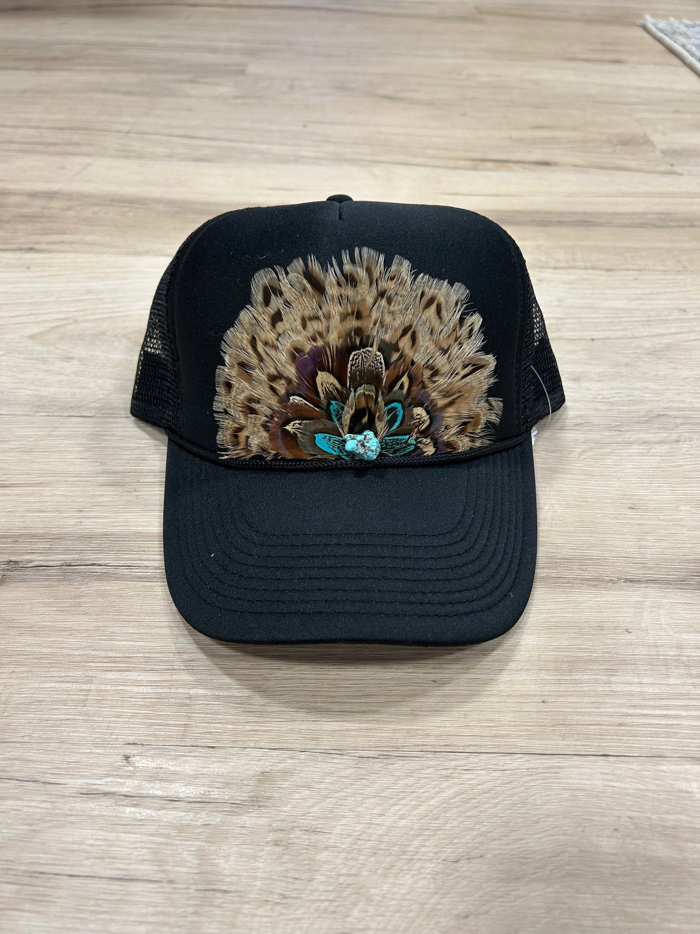 Feathered Ball Cap