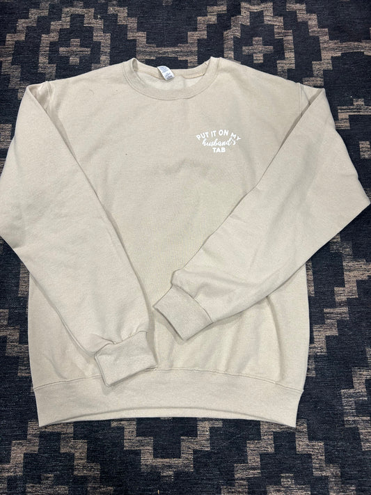 Husbands Tab Crewneck