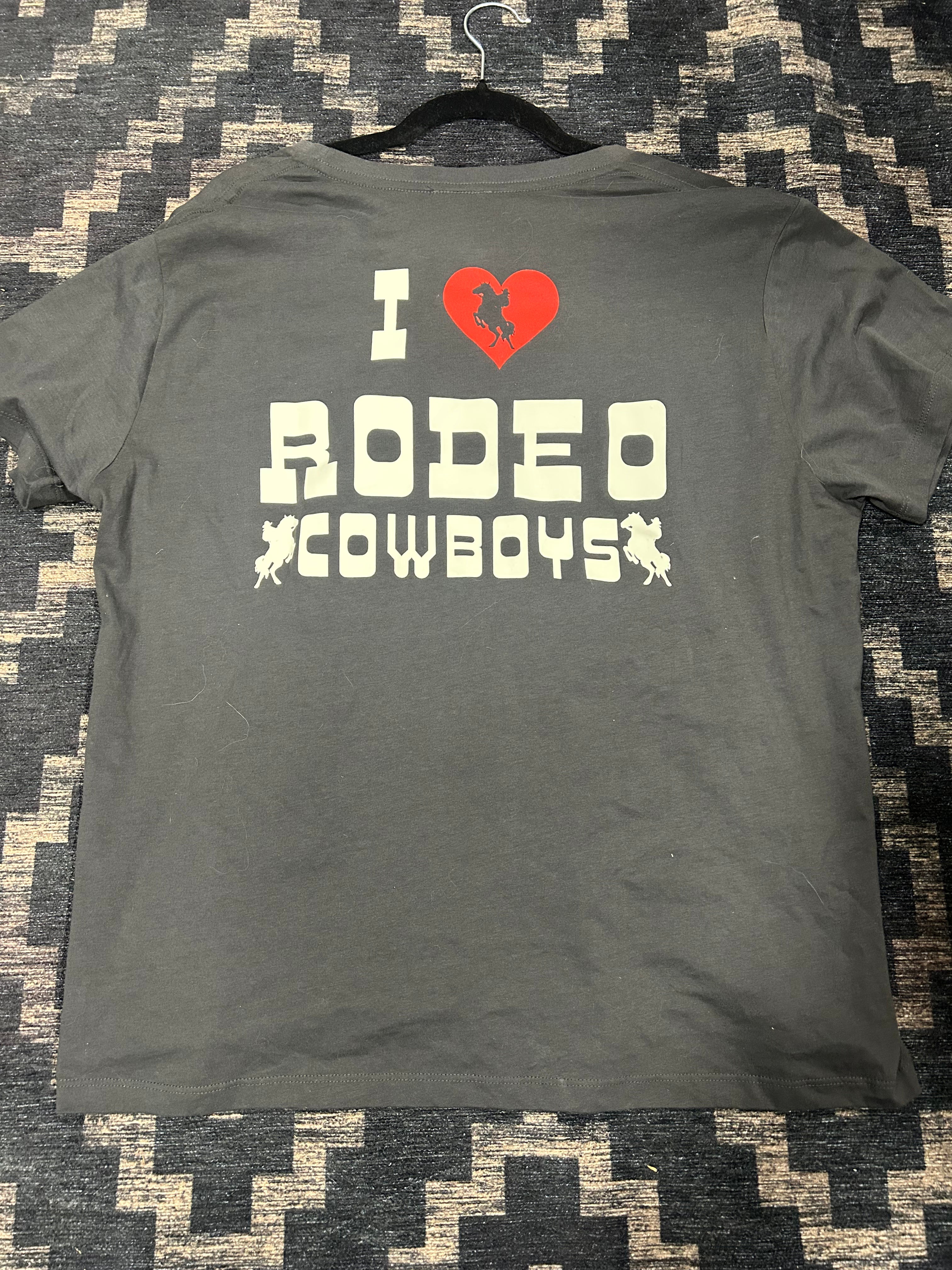 I Love Rodeo Cowboys – Prairie Girl Couture and Boutique