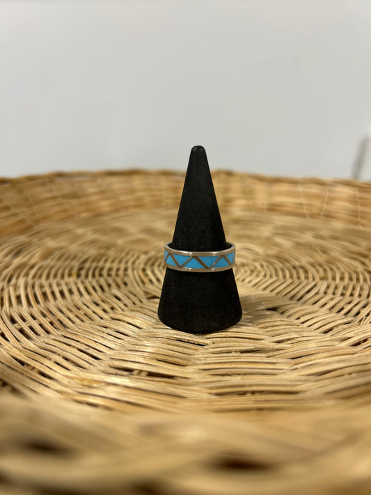 Turquoise Band Ring