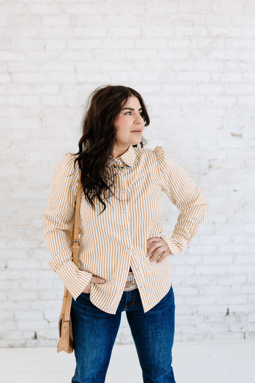 Howdy Hanny Striped Long Sleeve