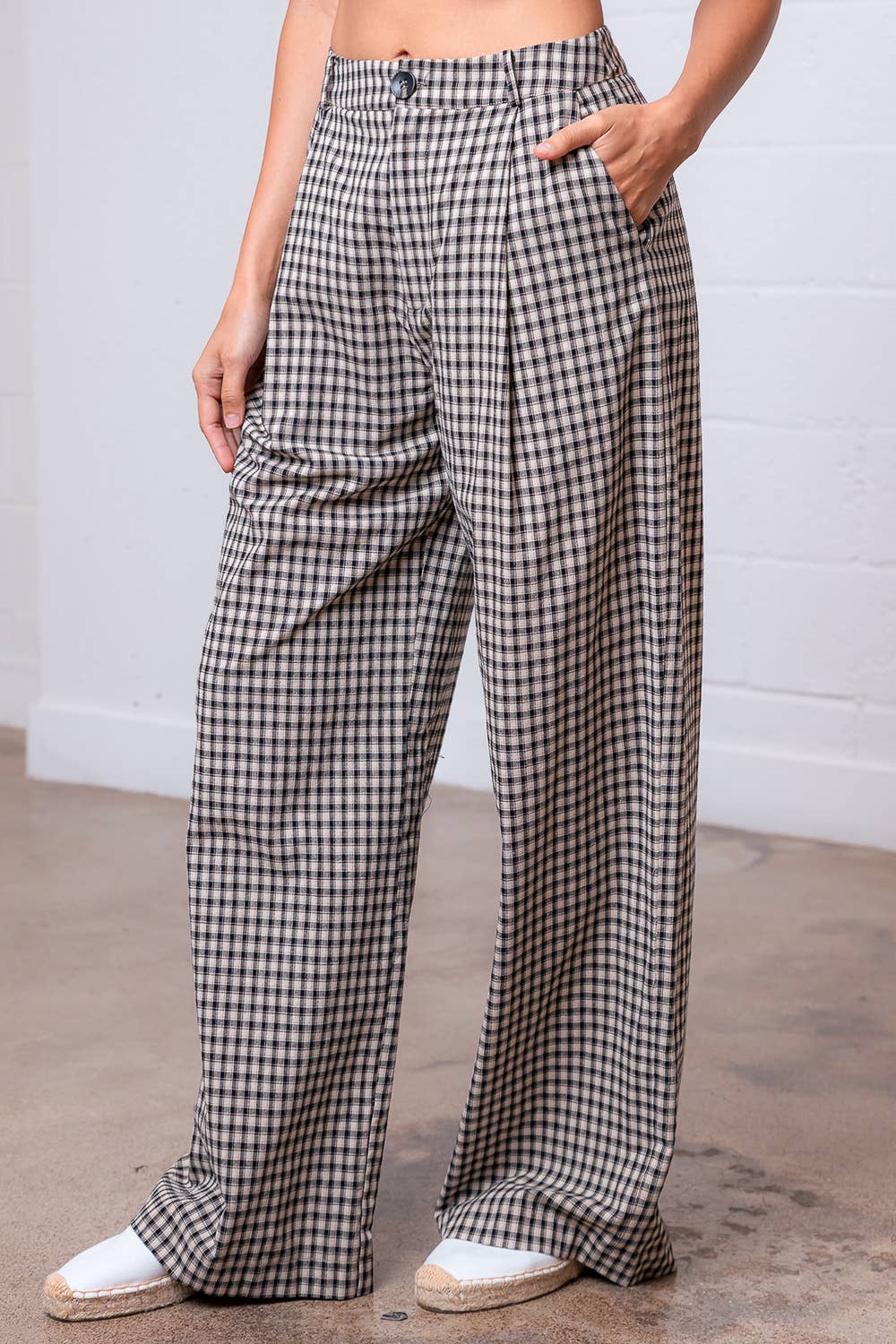 Gingham Pants