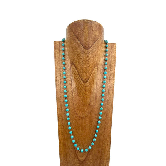 Stoned Chain Necklace