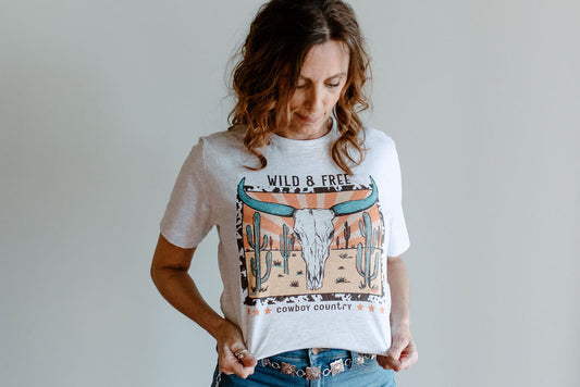 Wild and Free Graphic T